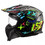 LS2 OF606 Drifter Rayz Black Blue Green Κράνος Μηχανής Crossover / Modular 1300gr