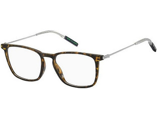 Tommy Hilfiger TJ0061 086 Γυναικείος Σκελετός Γυαλιών Οράσεως Κοκάλινος Μεταλλικός Ασημί Ταρταρούγα