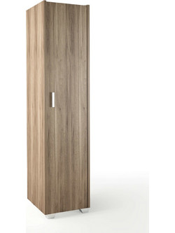 Ντουλάπα Μονόφυλλη Χρώμα Καρυδί 48x50x180 500-00347
