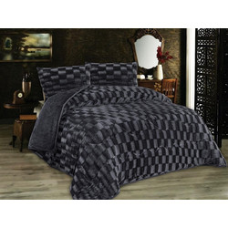 Dimcol Κουβερτοπάπλωμα Υπέρδιπλο 220x240 1940 Grey Black
