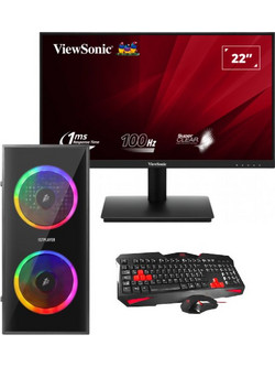 Vengeance Beast-Z69 (Ryzen 3-3200G/8GB/240GB SSD/Radeon Graphics/FreeDos) + Viewsonic VA220-H