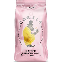 Joerges Gorilla Cafe Decafeine Καφές Espresso σε Κόκκους 1kg