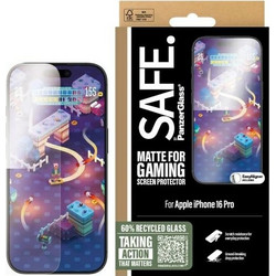 PanzerGlass Safe Ultra-Wide Fit Gaming Tempered Glass (iPhone 16 Pro)