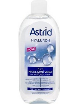 Astrid Hyaluron 3in1 Micellar Water Ντεμακιγιάζ 400ml