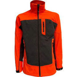 apu Αθλητικό Ανδρικό Μπουφάν Χειμωνιάτικο Softshell Αδιάβροχο Αντιανεμικό Πορτοκαλί 80535