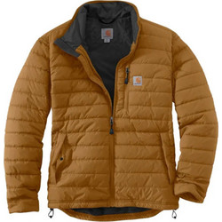 Carhartt Ανδρικό Μπουφάν Χειμωνιάτικο Puffer Ταμπά 102208-BRN