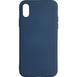 Sonique My Colors Silicone Back Cover Navy Blue (iPhone XS Max)