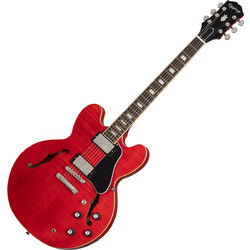 Epiphone Marty Schwartz ES-335 Ηλεκτρική Κιθάρα Semi-Hollow με HH Μαγνήτες και Ταστιέρα Indian Laurel Sixties Cherry