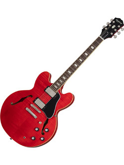 Epiphone Marty Schwartz ES-335 Ηλεκτρική Κιθάρα Semi-Hollow με HH Μαγνήτες και Ταστιέρα Indian Laurel Sixties Cherry