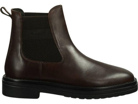 Gant Boggar Ανδρικά Chelsea Μποτάκια Δερμάτινα Μπορντό 29651740-G46