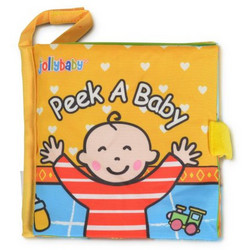 Jolly Βρεφικό Μαλακό Βιβλίο Peek A Baby