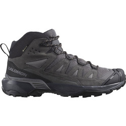 Salomon X Ultra 360 Leather Ανδρικά Ορειβατικά Μποτάκια Αδιάβροχα Gore-Tex Ανθρακί L47570800
