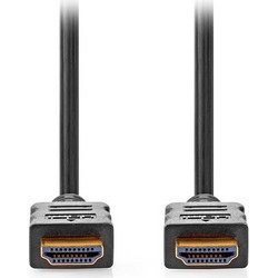 Nedis Καλώδιο HDMI 2.0 HDMI Male to HDMI Male 15m Black