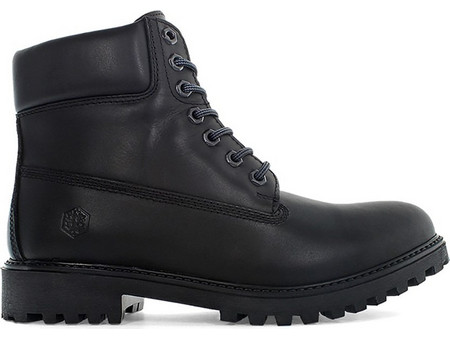 Lumberjack Main River 2 Ανδρικά Αρβυλάκια Δερμάτινα Μαύρα SMH6901-001B01