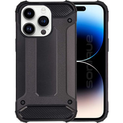 Sonique Heavy Armor Back Cover Black (iPhone 14 Pro)