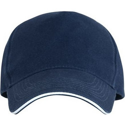 Roly Ανδρικό Καπέλο Jockey Υφασμάτινο Navy Μπλε GO7019