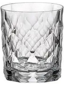 Crystal Bohemia Σετ Ποτήρια Ουίσκι Κρύσταλλο Tiny 330ml 6τμχ CTB99X02300