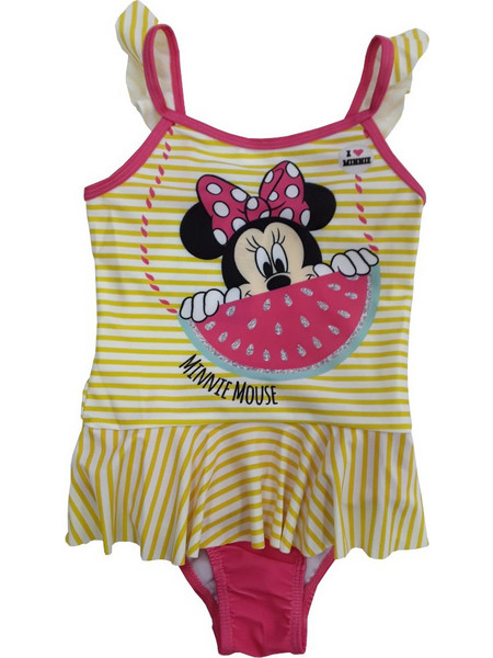 E Plus M Minnie Παιδικό Μαγιό Ολόσωμο για Κορίτσι Κίτρινο Φούξια 808-0166