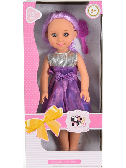 Moni Κούκλα Fairy Doll Purple338cm 1502