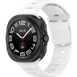 Techsuit W055 Λουράκι Σιλικόνης White (Samsung Galaxy Watch Ultra)
