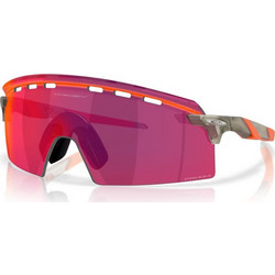 Oakley OO9235 20 Ανδρικά Γυαλιά Ηλίου Μάσκα Κοκάλινα Γκρι με Ροζ Καθρέπτη Φακό