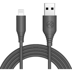 Tellur TLL155581 USB-A to Lightning Cable 1m Black 5949120004237