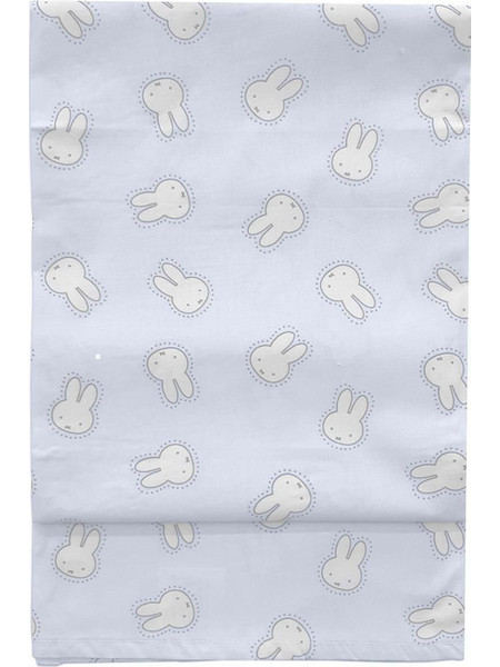 Miffy Des 51 Πάνα Αγκαλιάς από Μουσελίνα Γαλάζια 80x80cm