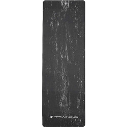 4F Στρώμα Γυμναστικής Yoga / Pilates Μαύρο 183x61x0.6cm