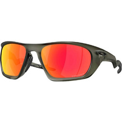Oakley OO9431 04 Γυναικεία Γυαλιά Ηλίου Μάσκα Κοκάλινα Μαύρα με Πορτοκαλί Φακό
