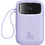 Baseus QPow 2 Power Bank 10000mAh 30W με Θύρα USB-A & 2 Θύρες USB-C Quick Charge 3.0 & Power Delivery Purple