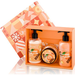 Quickgel Chocolate Orange Pie Shower Gel 300ml + Hand & Body Lotion 300ml