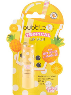 Bubble T Tropical Lip Balm 4.5gr