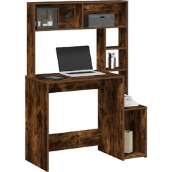 vidaXL Γραφείο Ξύλινο με Βιβλιοθήκη 100x45x140cm 860440