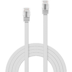 Lindy U/UTP Cat.6 Καλώδιο Δικτύου Ethernet 5m White 47504