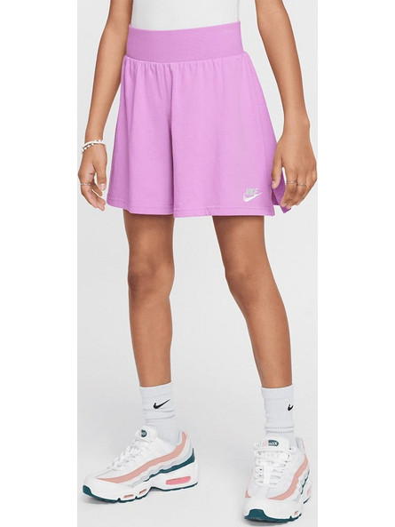 Nike Αθλητικό Παιδικό Σορτς Ροζ Λιλά FN8593-532