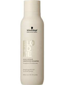 Schwarzkopf Blondme Bond Repair Nourishing Σαμπουάν για Επανόρθωση για Βαμμένα Μαλλιά 300ml