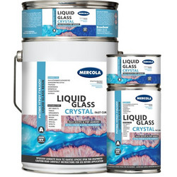 Mercola Liquid Glass Crystal 1888 Ρητίνη Υγρού Γυαλιού 2 Συστατικών 300gr