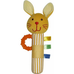 Lorelli Rabbit Υφασμάτινη Κουδουνίστρα Πίεσης για 3+ Μηνών
