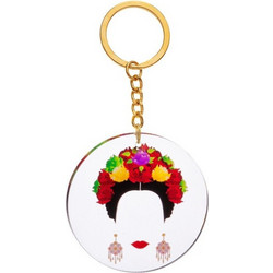 Parisis Μπομπονιέρα Βάπτισης Μπρελόκ Frida Kahlo από Plexiglass