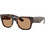 Ray-Ban RB0840S 90253 Ανδρικά Γυαλιά Ηλίου Τετράγωνα Κοκάλινα Ταρταρούγα με Καφέ Φακό