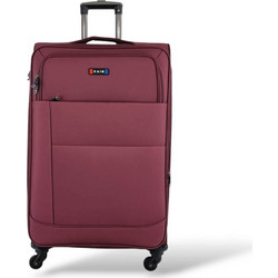 Rain RB2007-28 Βαλίτσα Μεγάλη 75x45x30cm με 4 Ρόδες Μπορντό