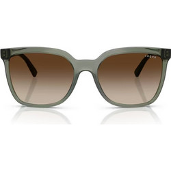 Vogue VO5633SB 308613 Γυναικεία Γυαλιά Ηλίου Τετράγωνα Κοκάλινα Γκρι με Καφέ Degradee Φακό