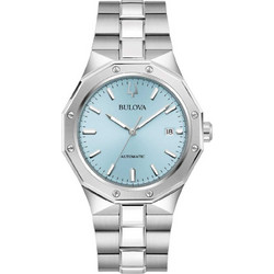 Bulova Surveyor Ανδρικό Ρολόι Αυτόματο με Ασημί Μεταλλικό Μπρασελέ 96B462