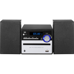 Trevi HCX 10F6 Ηχοσύστημα Hi-Fi 2.0 20W Black Silver