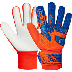 Reusch Attrakt Starter Solid Παιδικά Γάντια Τερματοφύλακα Πορτοκαλί Μπλε 5572514-2290