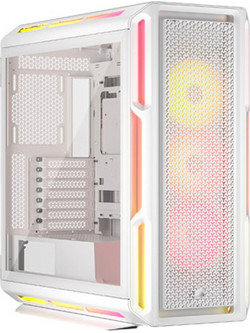 Corsair 5000T LX White Midi Tower Κουτί Υπολογιστή RGB με Πλαϊνό Παράθυρο