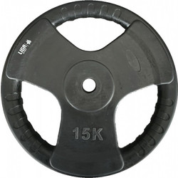 Ligasport Δίσκος Rubber Cover 15kg Φ28mm