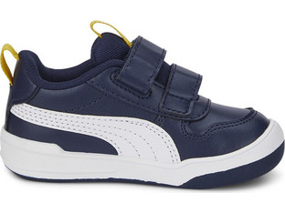 Puma Multiflex SL PS Παιδικά Sneakers Navy Μπλε Λευκά 380740-05-1390