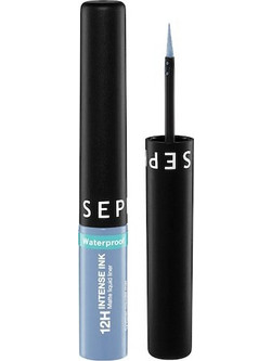 Sephora 12h Intense Ink 09 Pastel Blue Αδιάβροχο Πινέλο Eyeliner 2.8ml