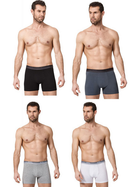 Namaldi Ανδρικά Μποξεράκια Σετ 4Pack NB5-198